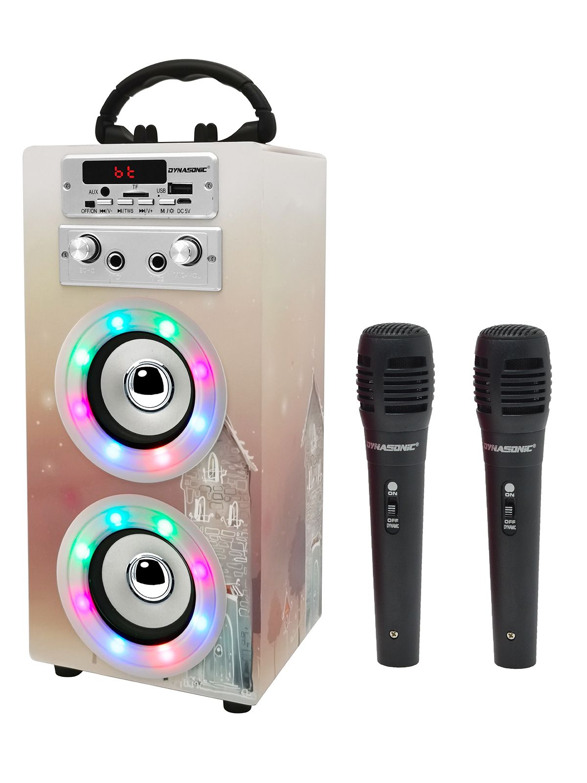 OUTLET – Altavoz Karaoke Serie 025-19 Multicolor LED - Eleciti